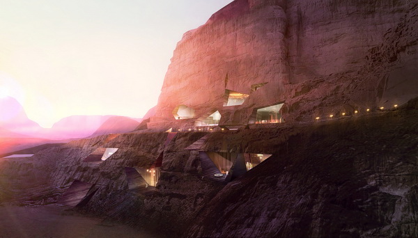 Wadi Rum resort Oppenheim Architecture